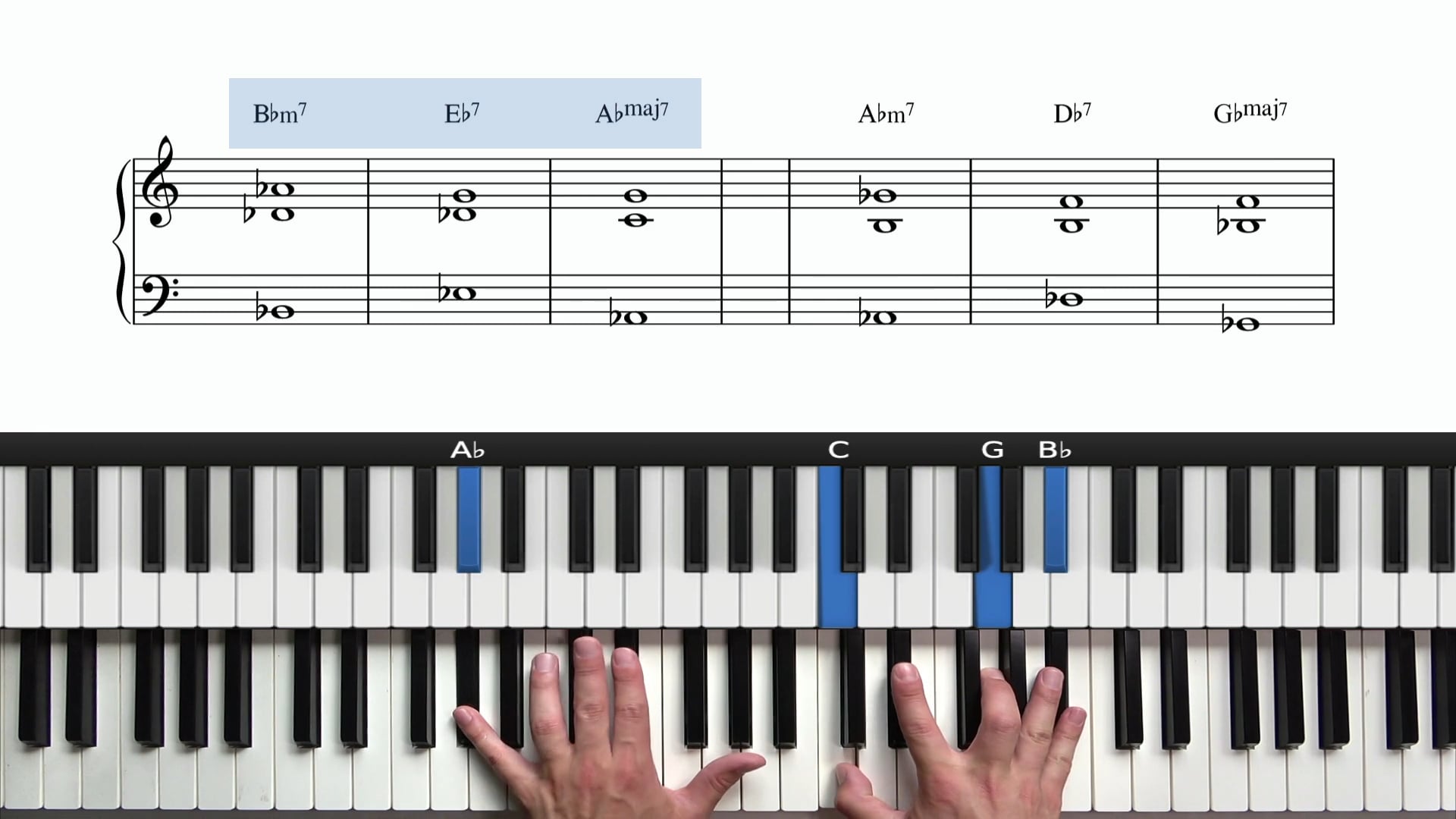 Major 251 Progression Drill For Beginner Jazz Piano Players