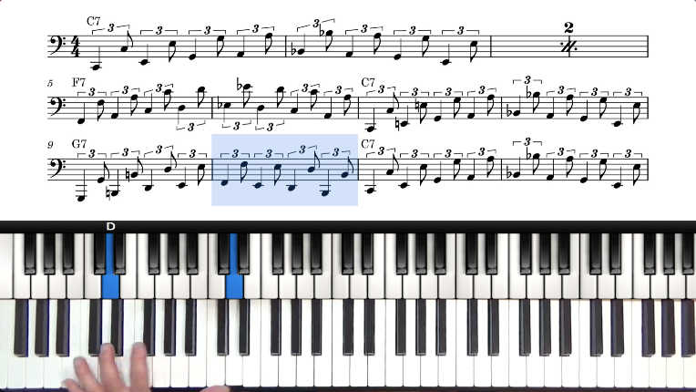 Boogie Woogie Bassline Patterns | Left Hand Sheet Music ...